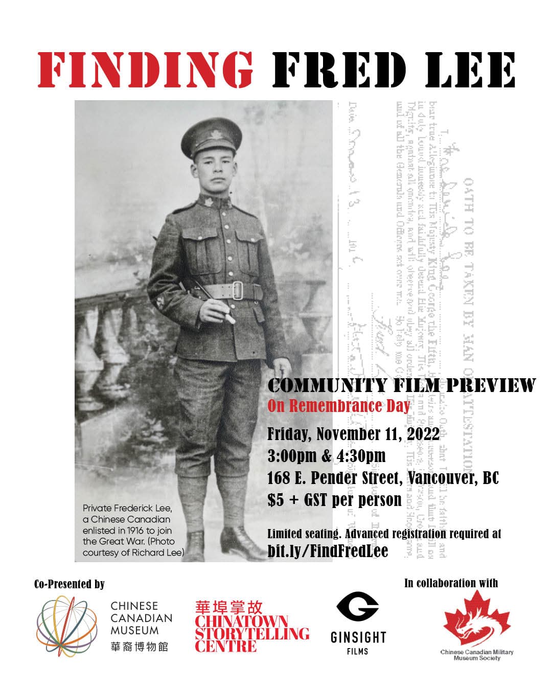 Finding Fred Lee