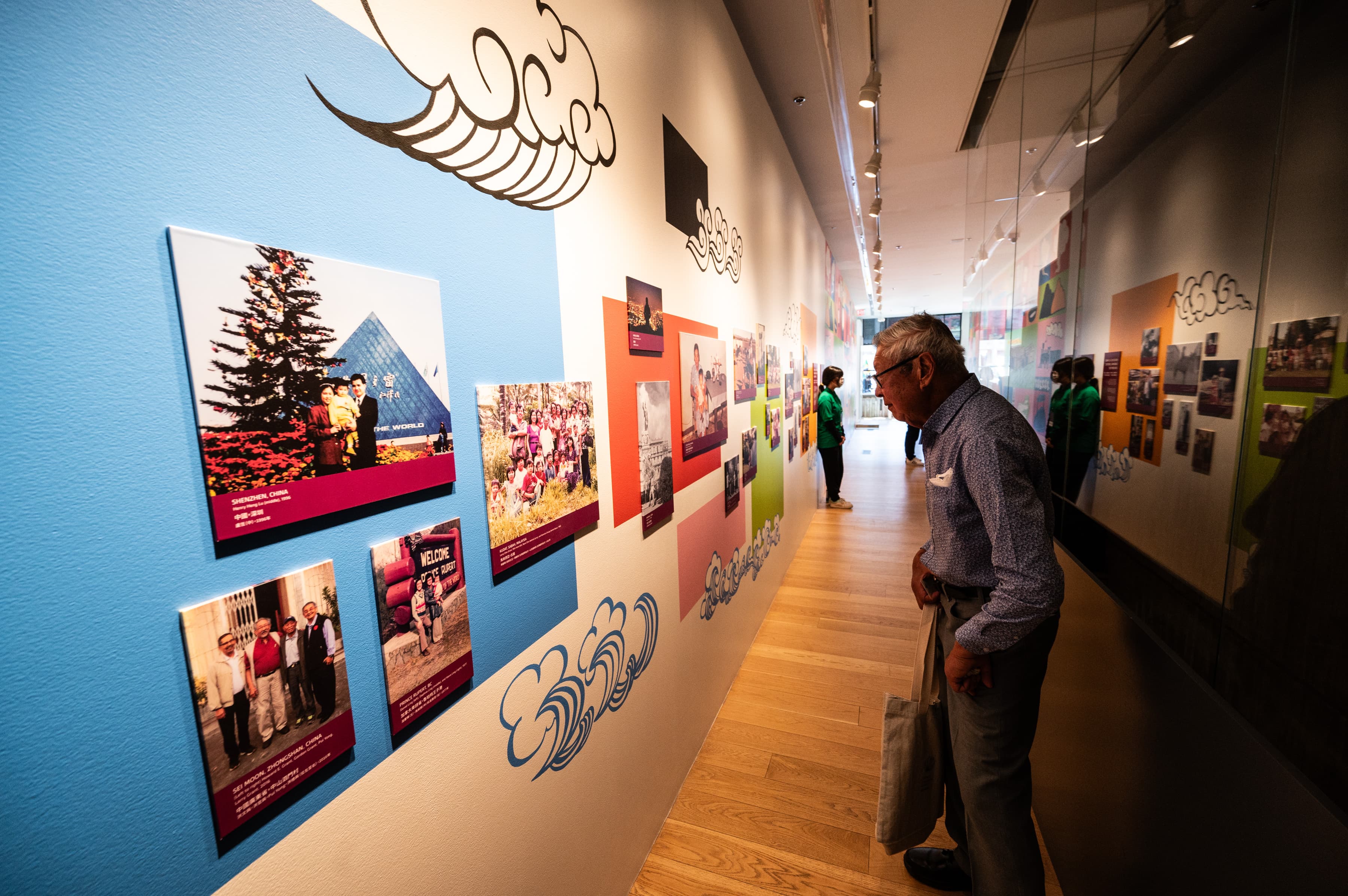 Odysseys and Migration photo wall