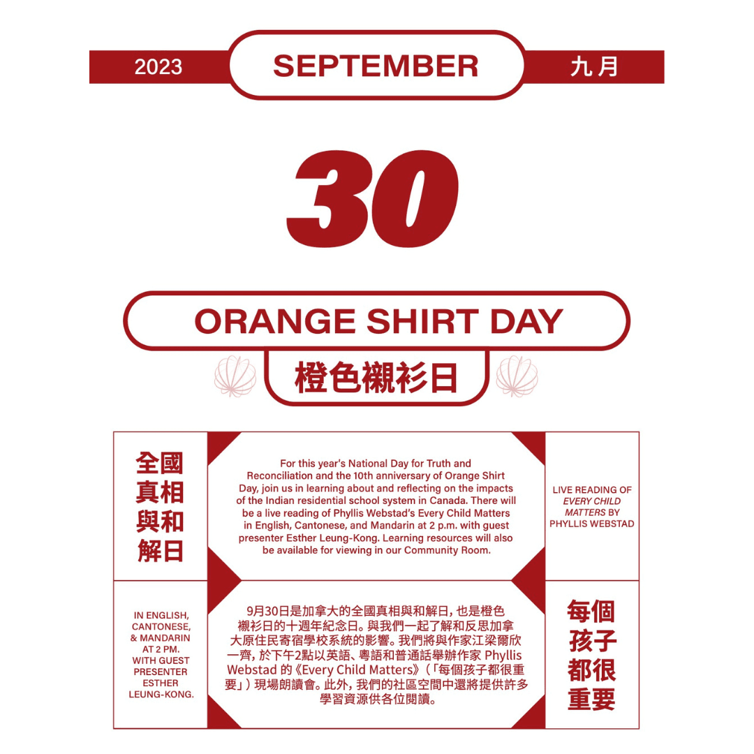 Orange Shirt Day Program